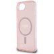 6. Guess IML Glitter Circle MagSafe Hülle für iPhone 16e - Pink