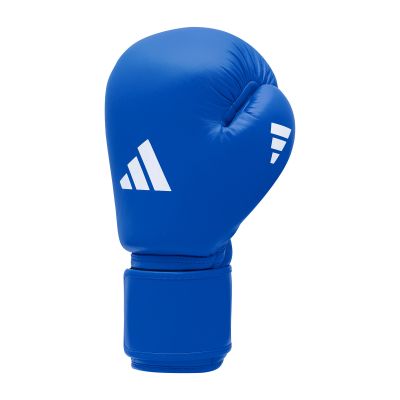 3. IBA-zugelassene blaue Adidas-Turnier-Boxhandschuhe