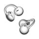 5. Huawei FreeClip 2 S Headset Kabelloses Open-Ear Bluetooth-Headset für Anrufe/Musik Silber