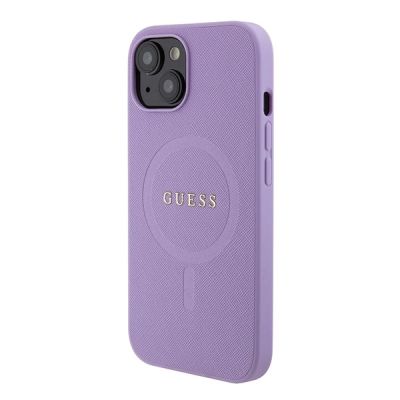 2. Guess GUHMP15SPSAHMCU iPhone 15 6,1" lila/lila Hardcase Saffiano MagSafe