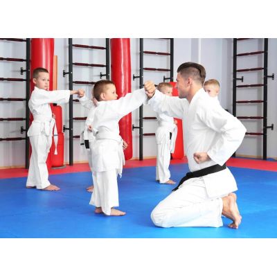 6. Trainingsmatte mit Sicherheitszertifikat - Puzzle 1x1m - Tatami 26mm