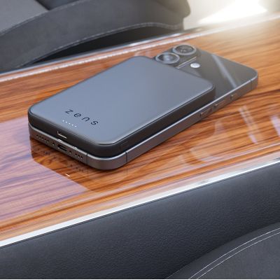 5. Powerbank ZENS ZEPP11B/00 10000mAh Kabelloses Laden Schwarz