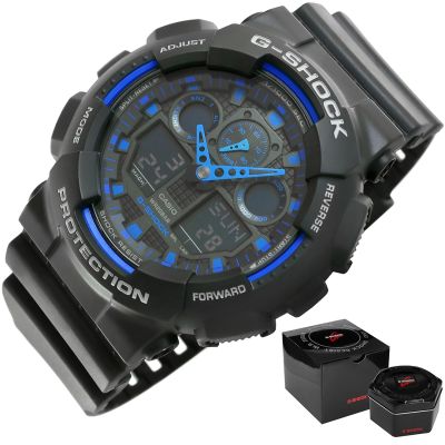 9. Herrenuhr CASIO G-SHOCK GA-100-1A2ER + Box
