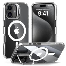 Tech-Protect MagStand MagSafe Hülle für iPhone 16 – transparent