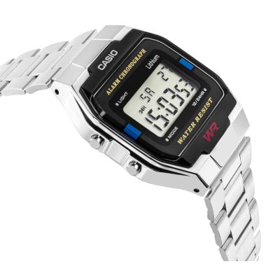 11. CASIO A163WA-1QES Unisex-Uhr + Box
