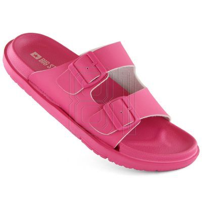 Big Star W INT2004E Fuchsia Schaumstoff-Slides mit Schnallen