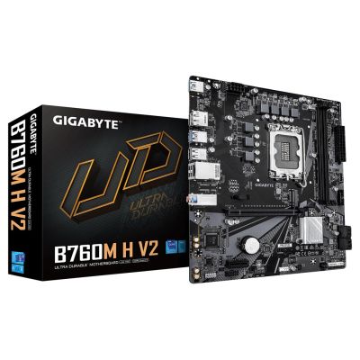 GIGABYTE B760M H V2 Mainboard Intel B760 Express LGA 1700 Micro-ATX