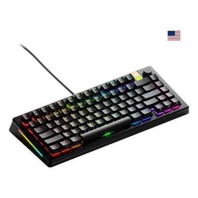 22. Glorious Gaming GMMK 3 PRO HE 75% vorgefertigte USB-Tastatur QWERTY US-Englisch Schwarz