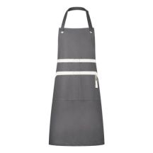 Le Creuset Kochschürze 89 x 79 cm, klassisches Perlgrau