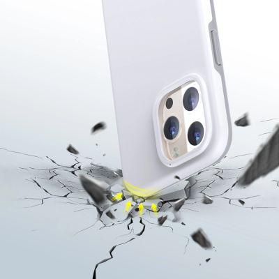 4. Choetech MFM Anti-Drop Case Cover für iPhone 13 Pro Max weiß (PC0114-MFM-WH)