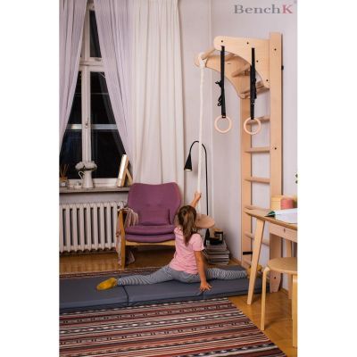 41. Faltbare Gymnastikmatratze, grau, 180 cm Bank