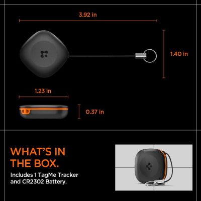 15. Spigen TagMe Locator - Schwarz