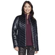 Skechers GO Shield Shine Jacke JA150-BLK Schwarz L