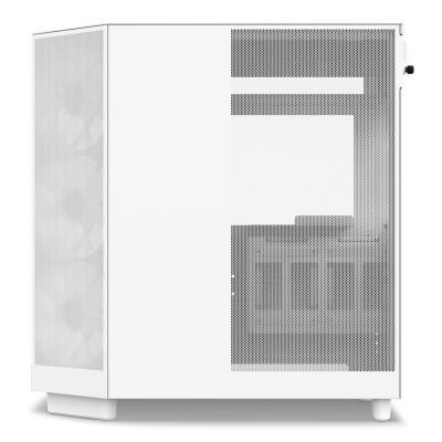 11. NZXT H6 FLOW RGB MIDI-TOWER-COMPUTERGEHÄUSE MIT FENSTER, WEISS