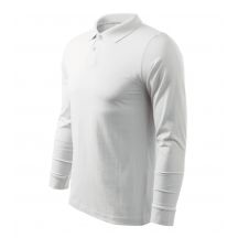 Malfini Single J. LS M MLI-21100 weißes Poloshirt