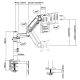 8. Equip 650132 Monitorhalterung/Ständer 81,3 cm (32") Schreibtisch Schwarz