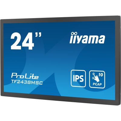 8. iiyama 23,8-Zoll-10-Punkt-PCAP-Open-Frame-Touchscreen-Monitor mit IPS-Panel-Technologie, rahmenlosem Glasdesign, Anti-Fingerprint-Beschichtung und Metallgehäuse