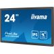 8. iiyama 23,8-Zoll-10-Punkt-PCAP-Open-Frame-Touchscreen-Monitor mit IPS-Panel-Technologie, rahmenlosem Glasdesign, Anti-Fingerprint-Beschichtung und Metallgehäuse