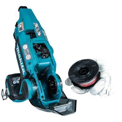 5. Makita DTR180ZJ Akku-Flechtbürste, Schwarz, Grün, Metallic