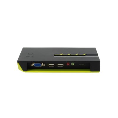 5. LevelOne KVM-0421 KVM-Switch Schwarz, Grün