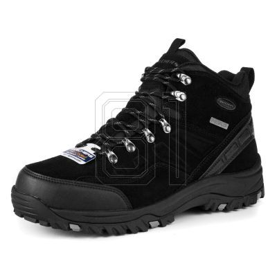 3. Skechers Relaxed Fit Relment Pelmo M 64869 BLK Schuhe