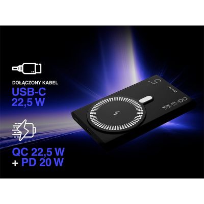 19. TRACER POWERBANK AIRMAG2 5000MAH PD20W+15W MAG