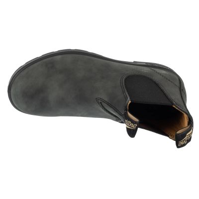 3. Blundstone Chelsea Boots 587-RUSTIC-BLACK Schwarz 36