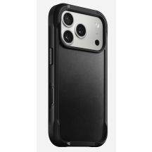 Nomad Robuste Lederhülle für 16 cm (6,3") Mobiltelefone, Schwarz
