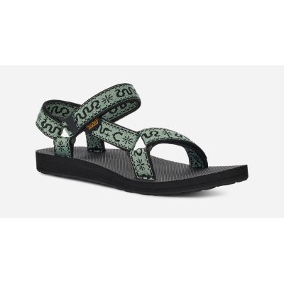 5. Teva Original Universal Damen Sandalen - Magic Black/Grey Größe: 37