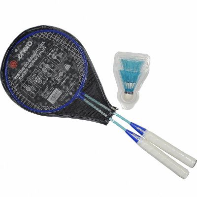 4. Badminton-Set in einem marineblauen Koffer, Januar 2015