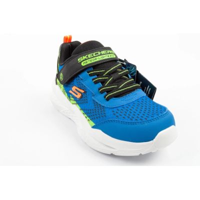2. Skechers Meteor-Lights LED-Kindersportschuhe für Jungen mit Klettverschluss