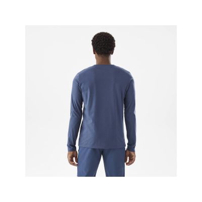 5. MILLET M Chamonix Tri Ts Ls T-Shirt marineblau