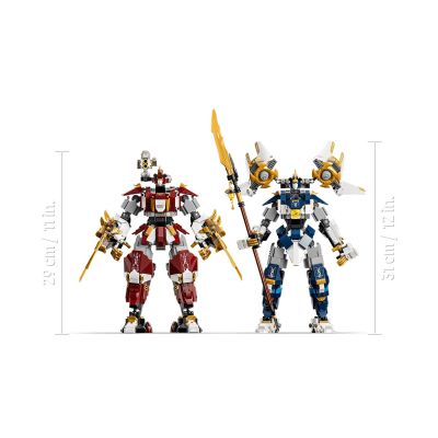 5. LEGO Ninjago 71870 - Zwillings-Titan-Mechs