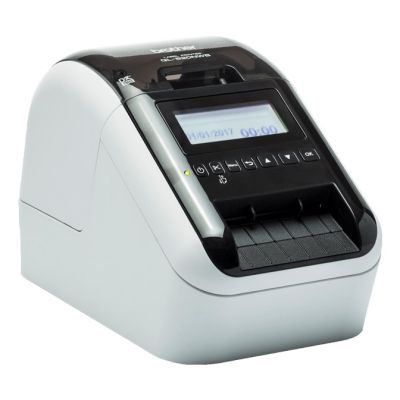6. Brother QL-820NWBC Thermodirekt-Etikettendrucker, Farbe, 300 x 300 dpi, 176 mm/s, kabelgebunden und kabellos, LAN (kabelgebunden), WLAN, Bluetooth