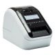 6. Brother QL-820NWBC Thermodirekt-Etikettendrucker, Farbe, 300 x 300 dpi, 176 mm/s, kabelgebunden und kabellos, LAN (kabelgebunden), WLAN, Bluetooth