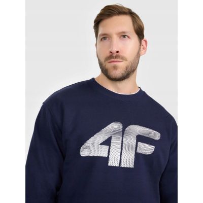 3. Herren-Sweatshirt ohne Reißverschluss und Kapuze 4F 4FRMM00TSWSM2479-31S