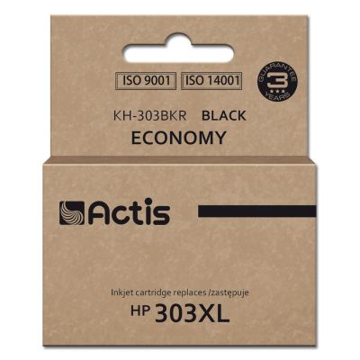 Actis KH-303BKR Tintenpatrone (ersetzt HP 303XL T6N04AE; Premium; 20 ml; 600 Seiten; Schwarz)