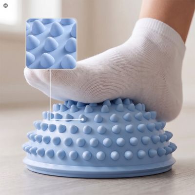 9. Sensorik-Halbkugeln für Gleichgewichtstraining, 2 Stück, Spokey SPIKE
