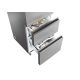 28. Haier HTW5620DNMG Mehrtüriger Kühlschrank (Edelstahl)
