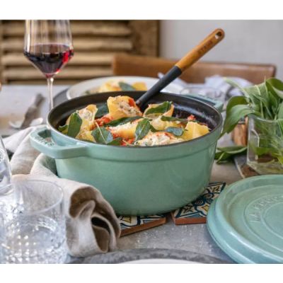 12. STAUB 40508-707-0 runder Gusseisentopf - mintgrün 6,7 l