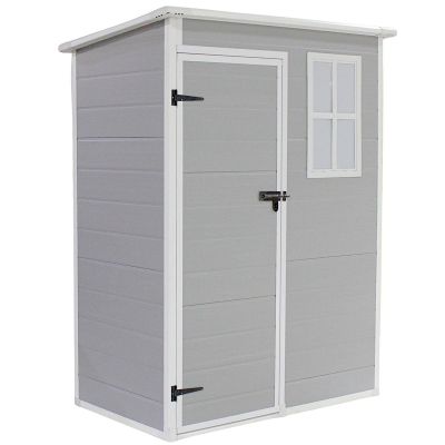 Gartengerätehaus aus PVC, 152 x 91 x 192,5 cm