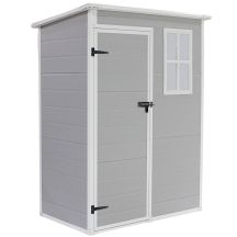 Gartengerätehaus aus PVC, 152 x 91 x 192,5 cm