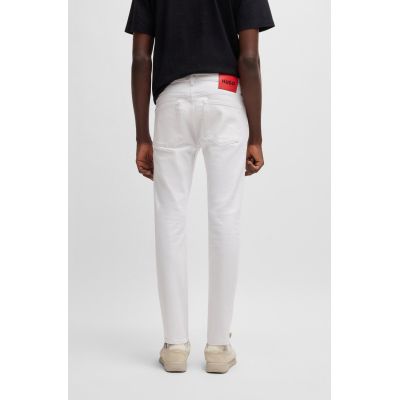 4. HUGO 734 BIANCO Jeans (50537696-100)