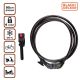 23. FAHRRADSCHLOSS MIT CODE 10x900MM MIT BLACK+DECKER HALTERUNG