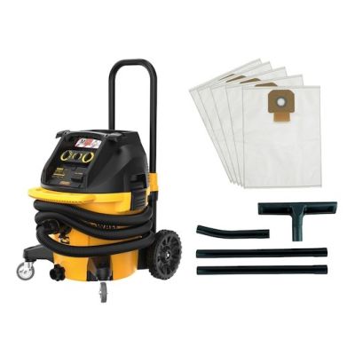 DeWALT DWV905MKIT-QS 38L Zylindersauger Nass- und Trockensauger 1400W Staubbeutel