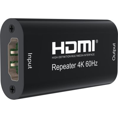 4. Techly IDATA HDMI2-RIP4KT AV Extender AV-Verstärker Schwarz