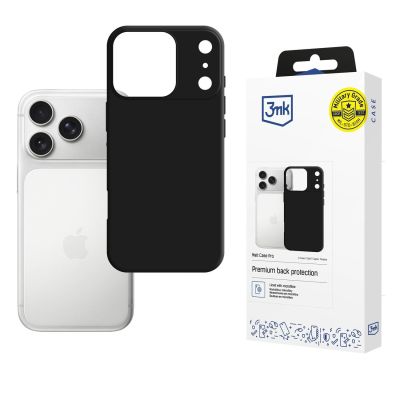 12. 3mk Matt Case Pro für Apple iPhone 17 Pro – Mattschwarz
