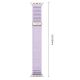 3. Tech-Protect NylonLoop Armband für Apple Watch 44 / 45 / 46 / 49 mm – violett