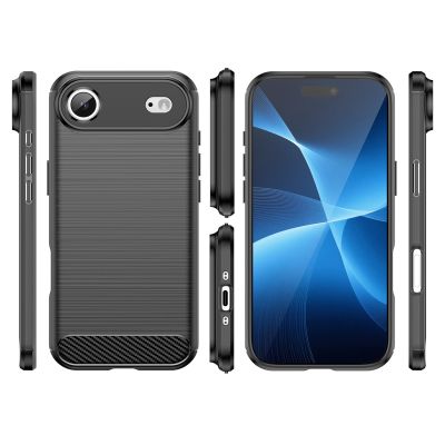 2. Carbon Case für iPhone 17 Air - Schwarz
