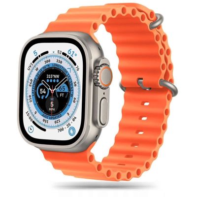 Tech-Protect IconBand Pro Armband für Apple Watch 4 / 5 / 6 / 7 / 8 / 9 / SE / Ultra 1 / 2 (42/44/45/49 mm) – Orange